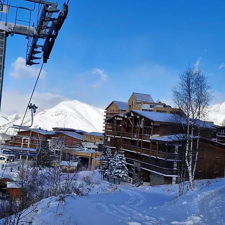 Cozy T1 With Balcony On The Snow Front Appartement *